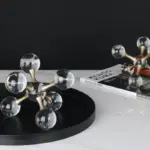 Crystal Hand Crafted Ball Geometric Sculpture