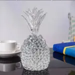 Crystal Hand Crafted Pineapple Sculpture