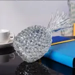 Crystal Hand Crafted Pineapple Sculpture