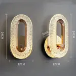 Crystal Inspire Luxury Luminaire Wall Sconce tag1