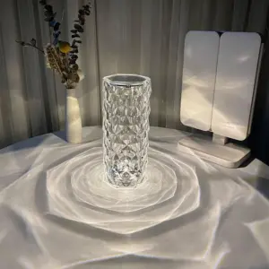 Crystal LED Dimmable Lamp