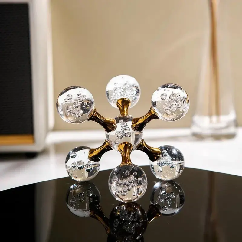 Crystal Molecule Sculpture tag1