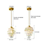 Crystal_Pendant_Light_in_Gold-Black_-_1-Light_Mini_Chandelier_-_-_tag1_-4193991 Crystal Pendant Light in Gold Black 1 Light Mini Chandelier tag1
