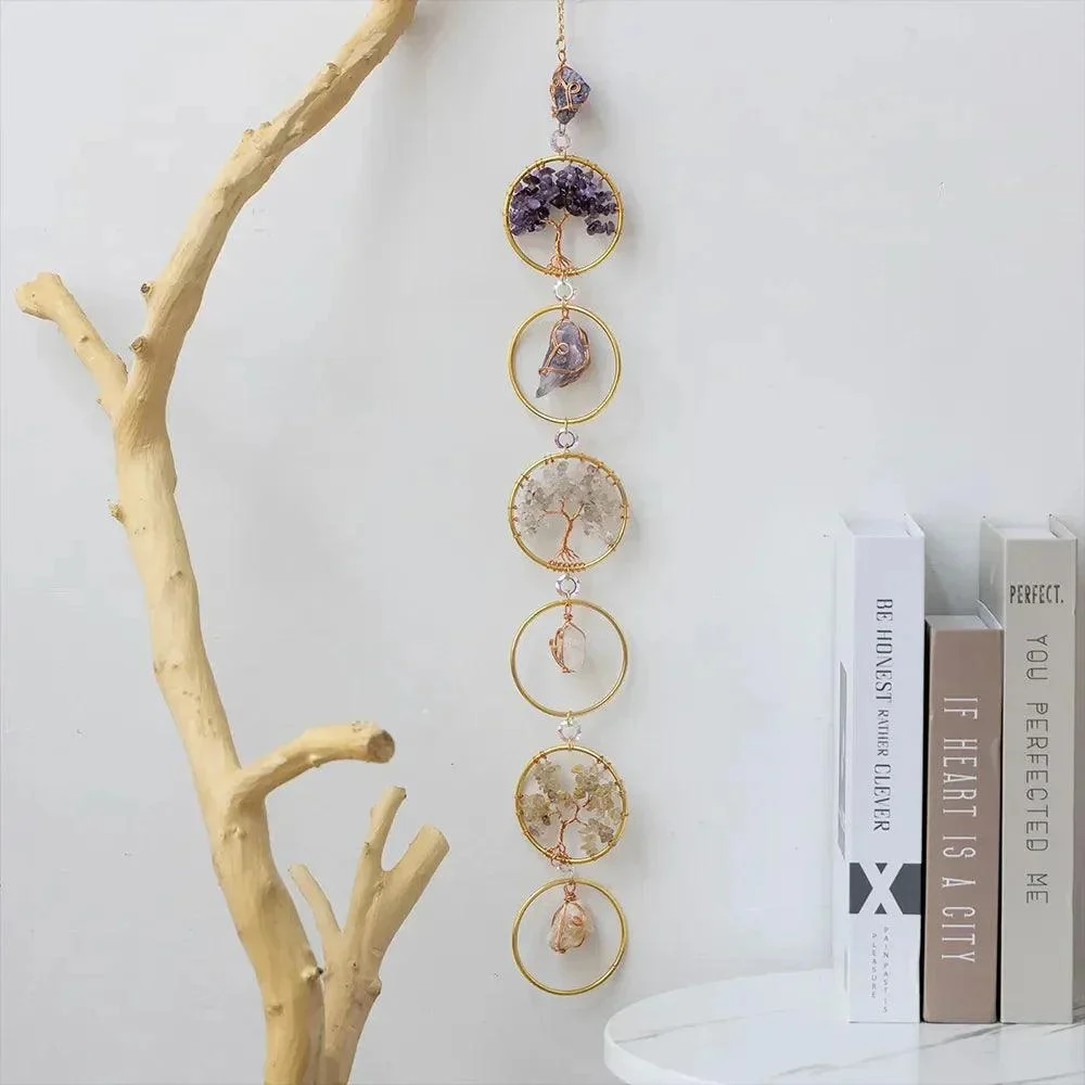 Crystal Ring Stone Wall Hanging -  - #tag1#