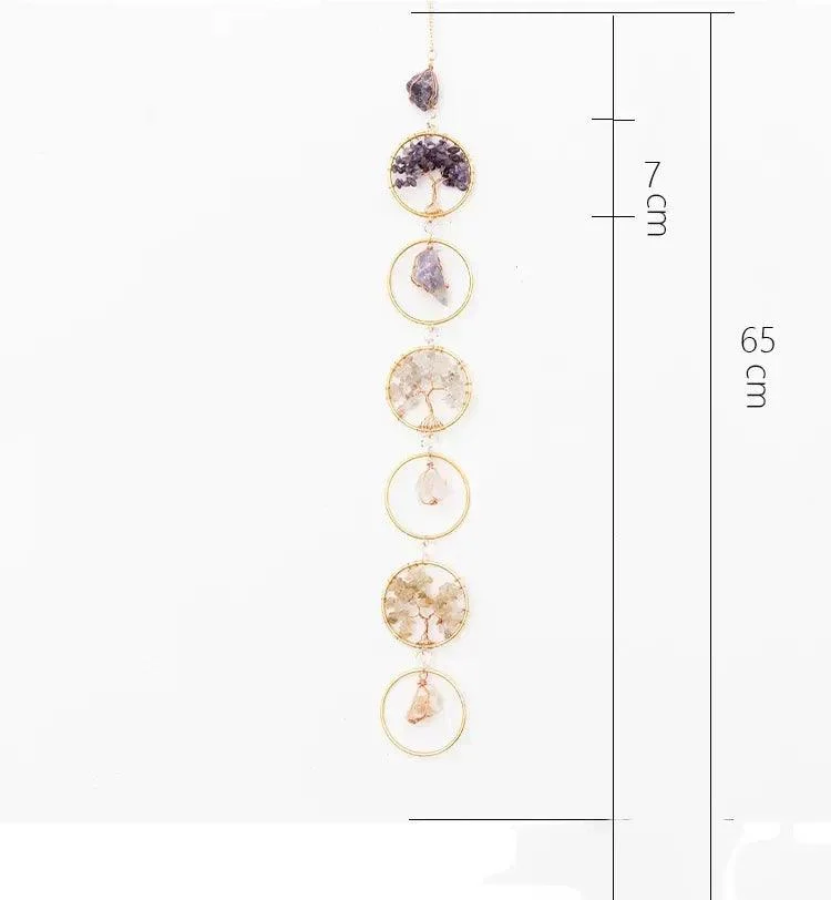 Crystal Ring Stone Wall Hanging -  - #tag1#