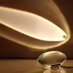 Crystal Sunset Sky Table Lamp