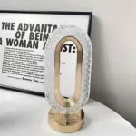 Crystal Table Lamp Luxe Crystal Table Lamp LED Oval Table Lamp tag1