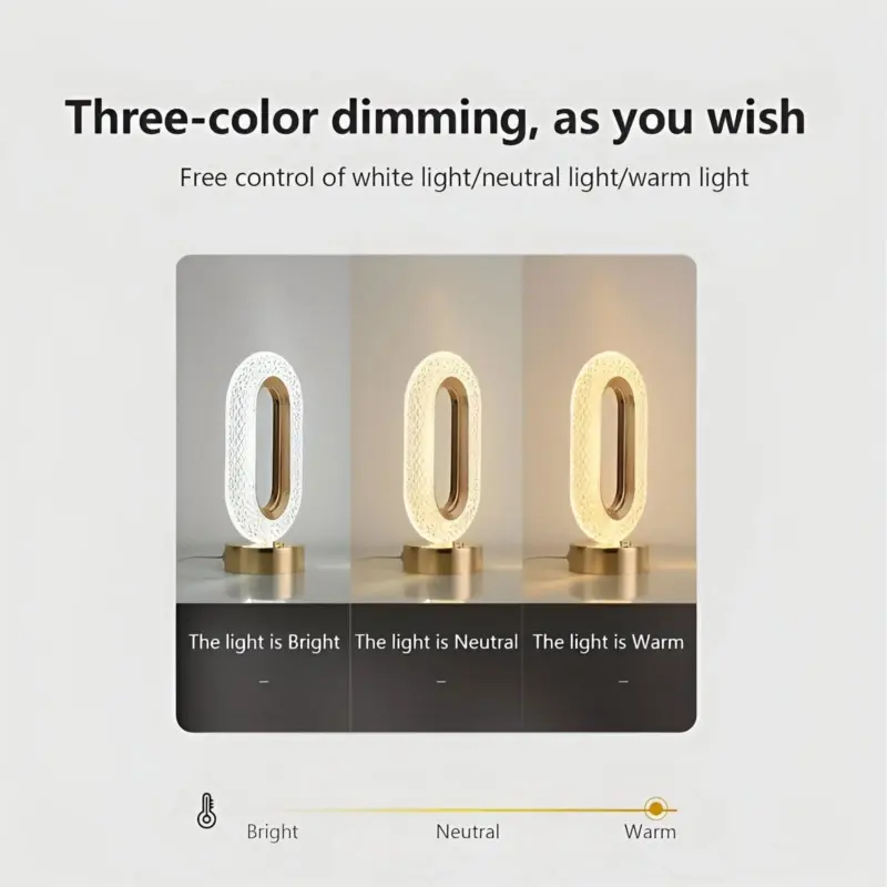 Crystal Table Lamp Luxe Crystal Table Lamp LED Oval Table Lamp tag1