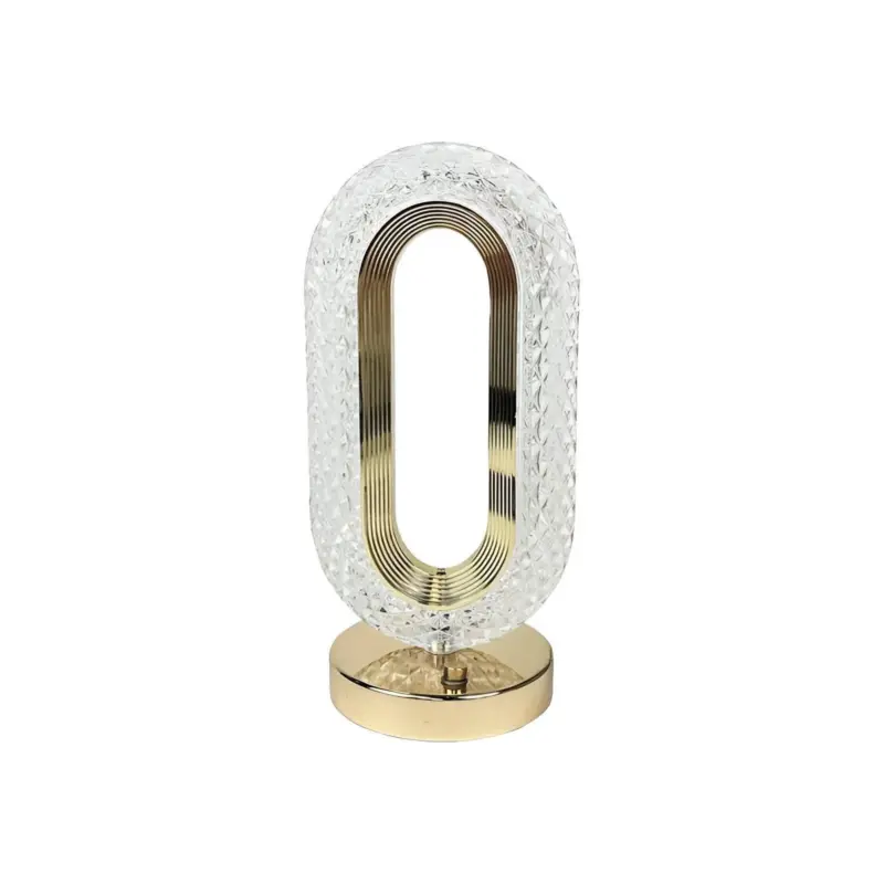 Crystal Table Lamp Luxe Crystal Table Lamp LED Oval Table Lamp tag1