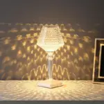 Crystal Table Lamp with 3 Dimmable Lighting Options tag1