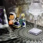 Crystal Table Lamp with 3 Dimmable Lighting Options tag1