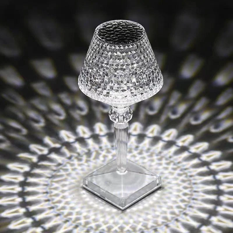 Crystal Table Lamp with 3 Dimmable Lighting Options -  - #tag1#