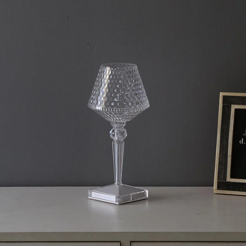 Crystal Table Lamp with 3 Dimmable Lighting Options -  - #tag1#