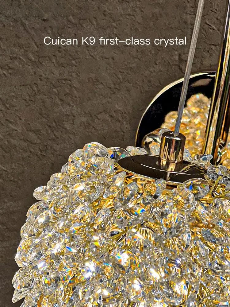 Crystal Wall Lamp - Nordic Design - For Living Room/Bedroom - Stylish Lighting -  - #tag1#