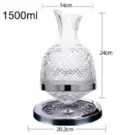 Crystal Wine Decanter tag1