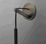 Crystal gray wall lamp Minimalist smoky tube modern wall lamp tag1