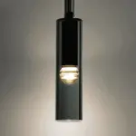 Crystal gray wall lamp Minimalist smoky tube modern wall lamp tag1