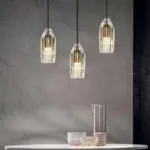 Crystal pendant lamp tag1