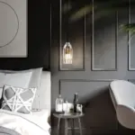 Crystal pendant lamp tag1