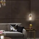 Crystal pendant lamp tag1