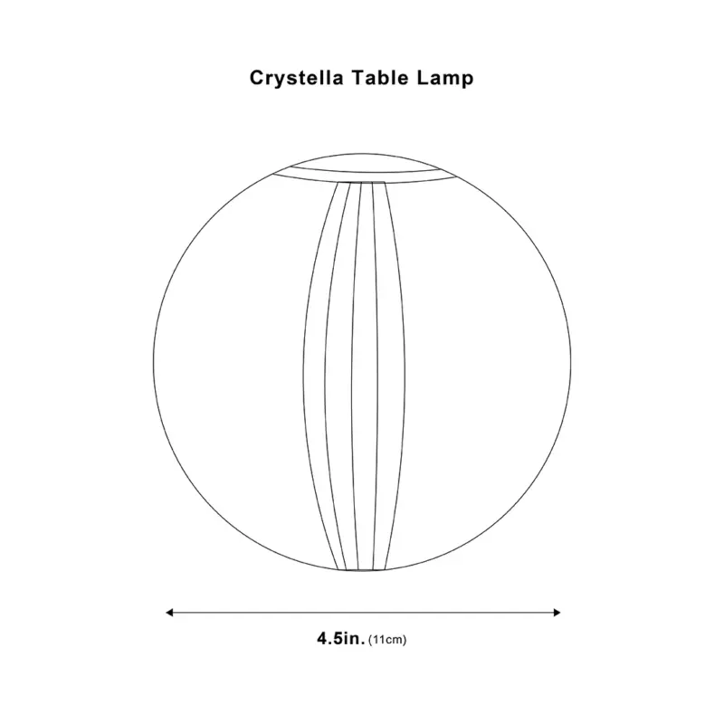 Crystella Table Lamp tag1