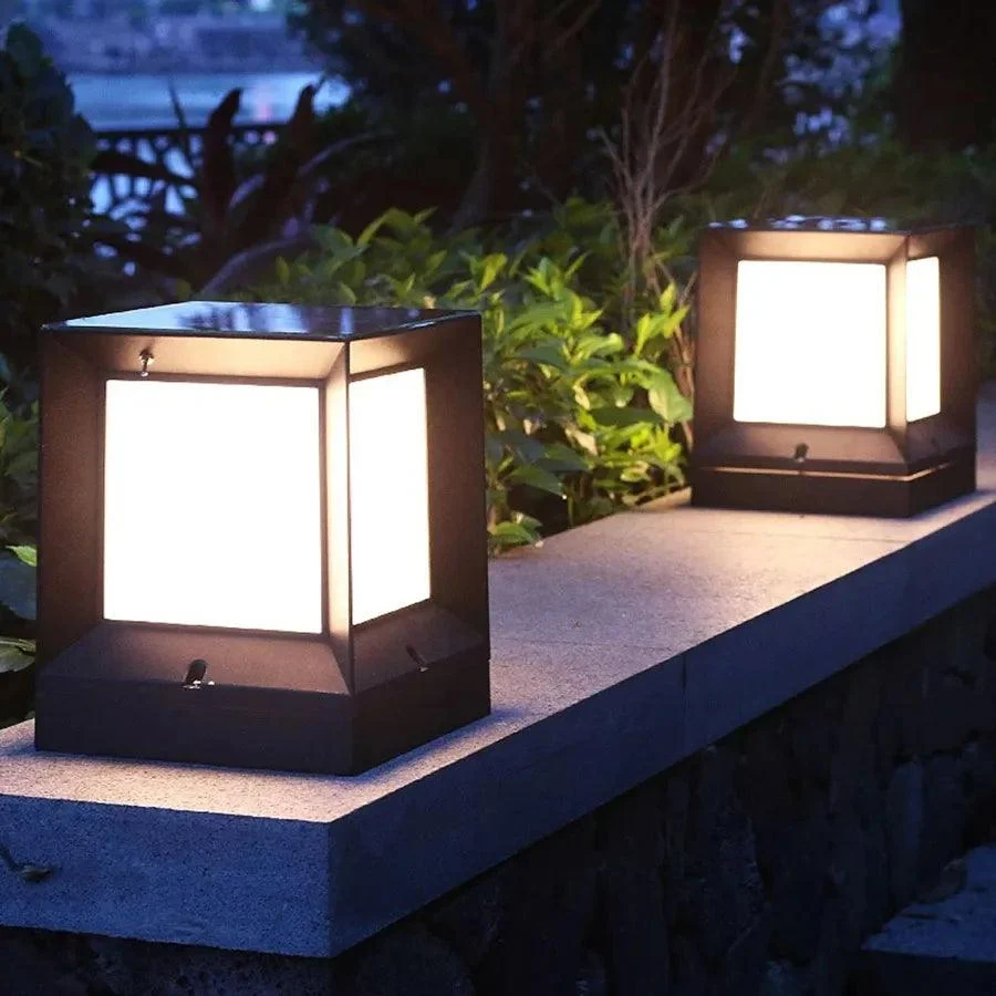 CubeGlow – Cube-Shaped Floor Lamp for Stylish Outdoor Lighting -  - #tag1#