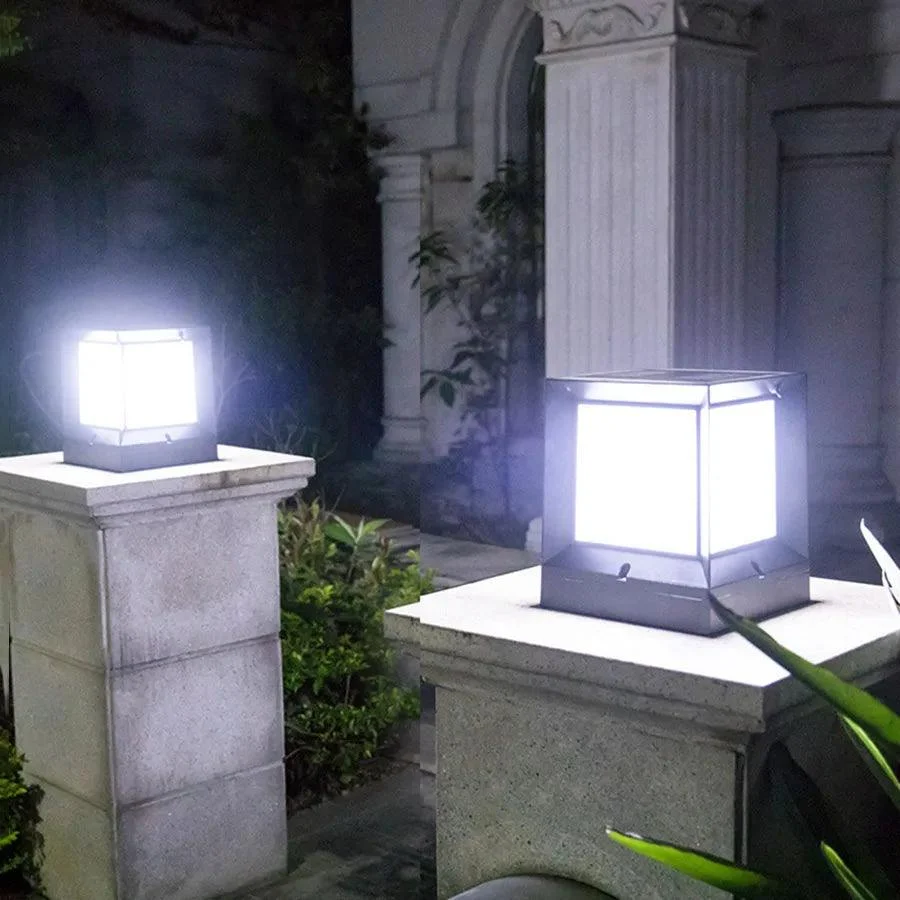 CubeGlow – Cube-Shaped Floor Lamp for Stylish Outdoor Lighting -  - #tag1#