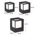 CubeGlow Cube Shaped Floor Lamp for Stylish Outdoor Lighting tag1