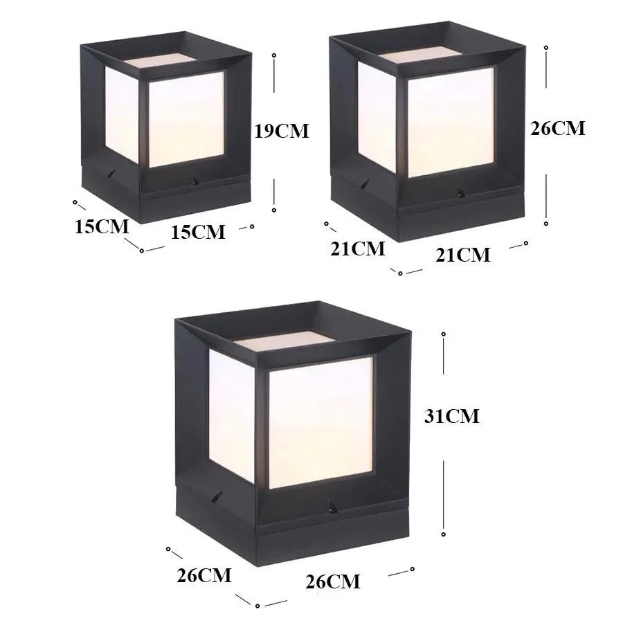 CubeGlow – Cube-Shaped Floor Lamp for Stylish Outdoor Lighting -  - #tag1#