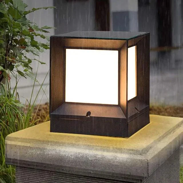 CubeGlow – Cube-Shaped Floor Lamp for Stylish Outdoor Lighting -  - #tag1#