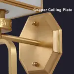CubeLuxe Modern cube shaped 1 light wall lamp with Chinese elements and weaponized design tag1