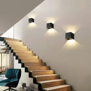 CubeSense – Wall Lamp with Motion Sensor for Smart Lighting