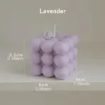 Cube Scented Candle tag1