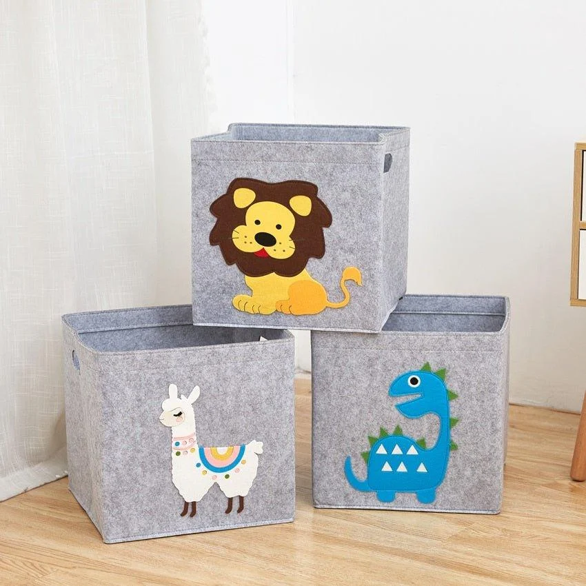 Cubed Animal Baskets -