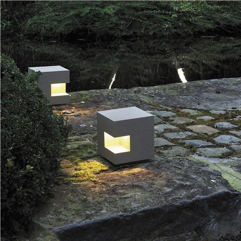 Cubed Outdoor Light -