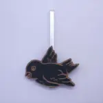 Cuckoo Pendulum Silent Wall Clock for Livingroom 12 Inches