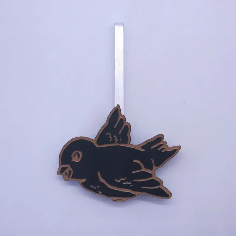 Cuckoo Pendulum Silent Wall Clock for Livingroom 12 Inches