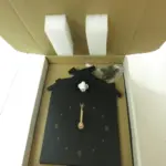Cuckoo Pendulum Silent Wall Clock for Livingroom 12 Inches