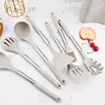 CuisineCraft Silicone Kitchen Utensils Set 12 piece Cooking Utensils Set tag1