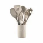 CuisineCraft Silicone Kitchen Utensils Set 12 piece Cooking Utensils Set tag1