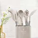 CuisineCraft Silicone Kitchen Utensils Set 12 piece Cooking Utensils Set tag1