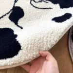 Curled Cat Rug tag1