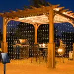 Curtain Lights SolarGlow Outdoor LED Eco Friendly Design tag1