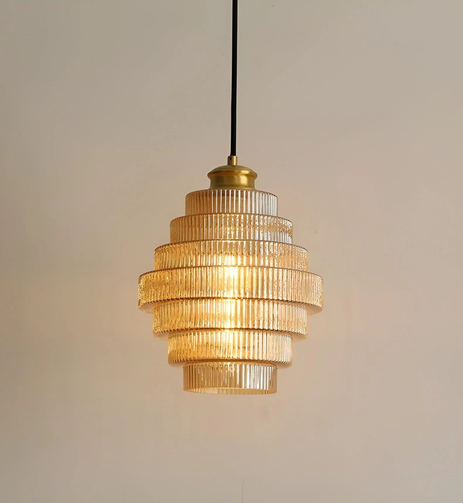 Curve - Archaic Chandelier with Stratified Design -  - #tag1#