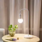 Curved Metal Desk Lamp