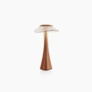 Curvy Mushroom Top Table Lamp
