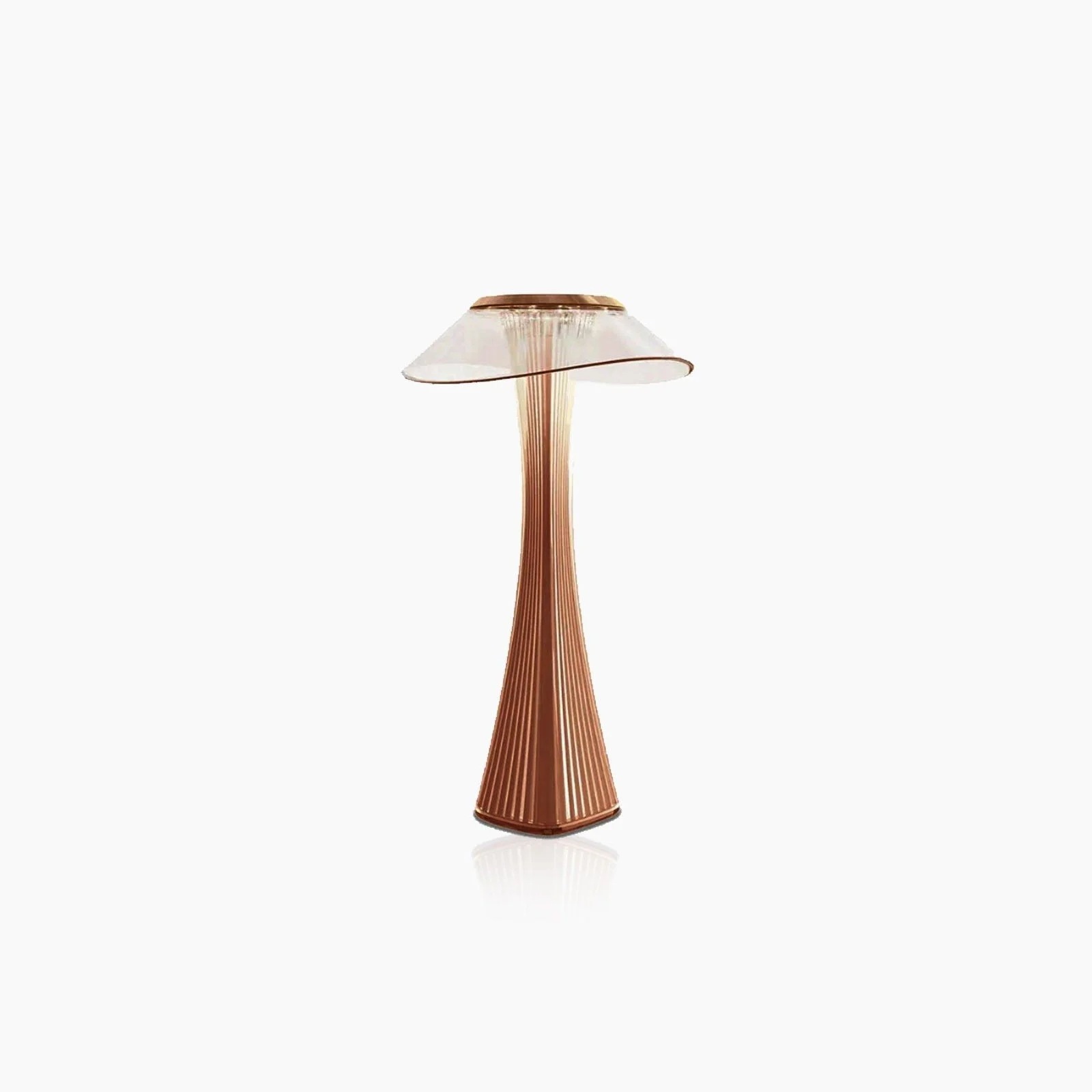 Curvy Mushroom Top Table Lamp -