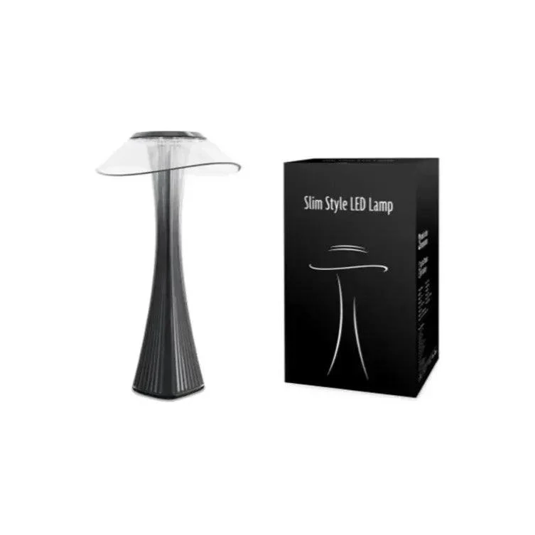 Curvy Mushroom Top Table Lamp -