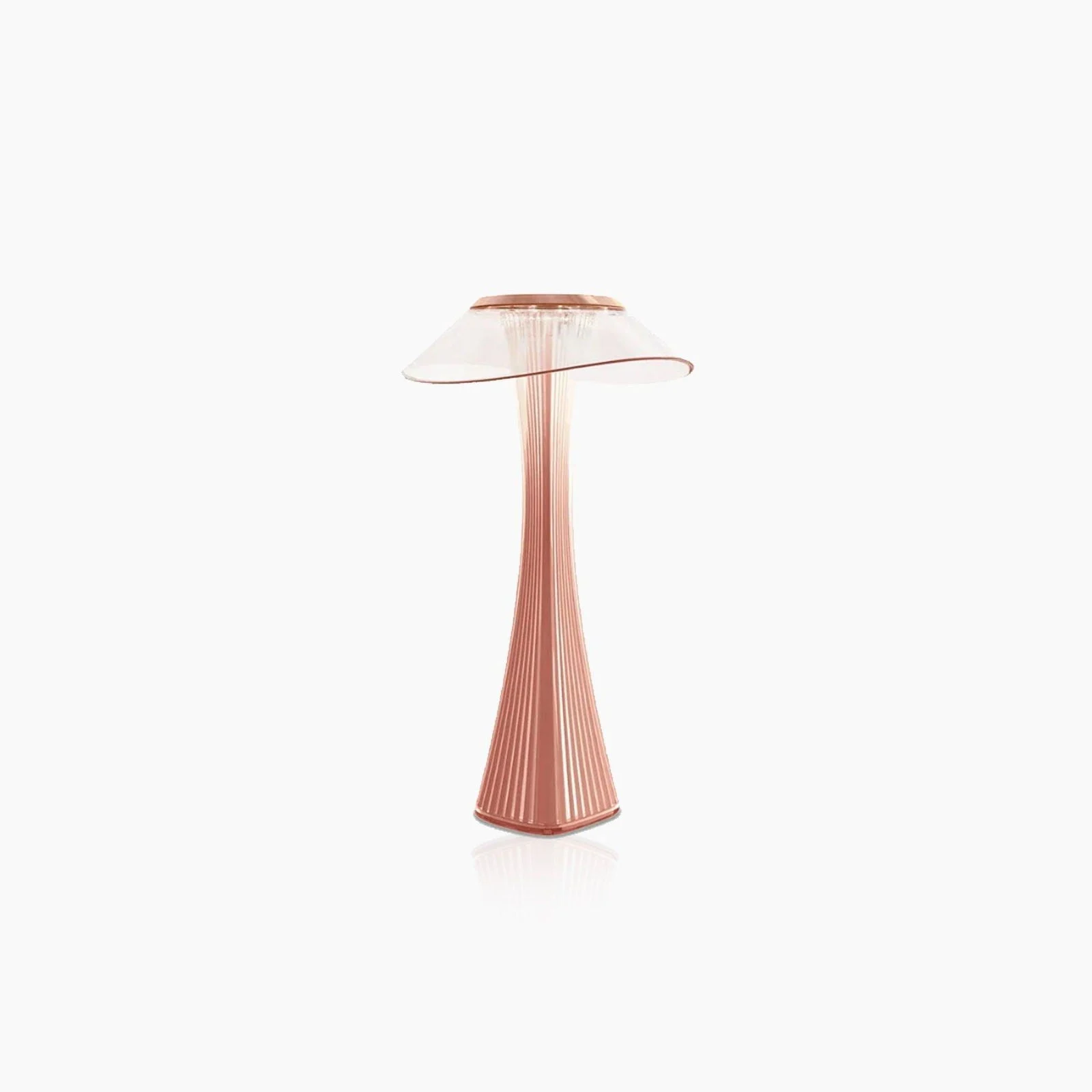 Curvy Mushroom Top Table Lamp -