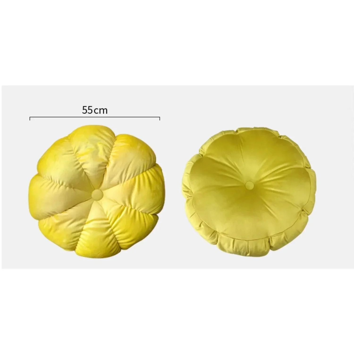 Cushion - Bloom - Flower-shaped - Decorative Round Cushion -  - #tag1#